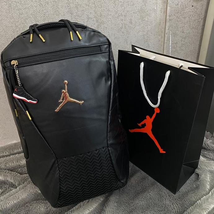 Tas Ransel Nike Air Jordan Retro 12 Original Black