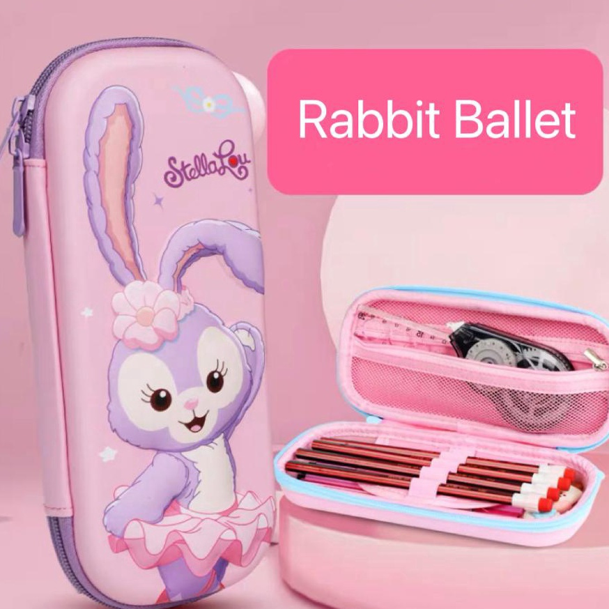 

Murah banget (No Box) Kotak Pensil 3D Anak Perempuan 3 Layers Waterproof Hampers Kado Ultah 39