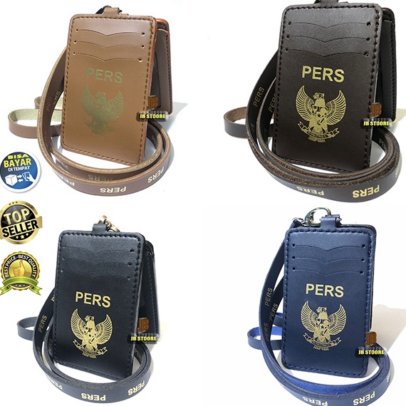 

Grosir.. Tempat Id Card PERS Kulit Gantung Kalung / Id Card Holder Pers Kulit Gantung / Name Tag Holder pers kulit kalung LV7