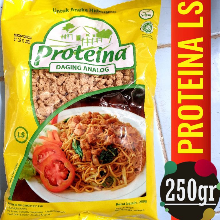 

CodePp6P0 Proteina LS 250gr 250 gr Daging Nabati / Vegetarian Campuran Mie Ayam