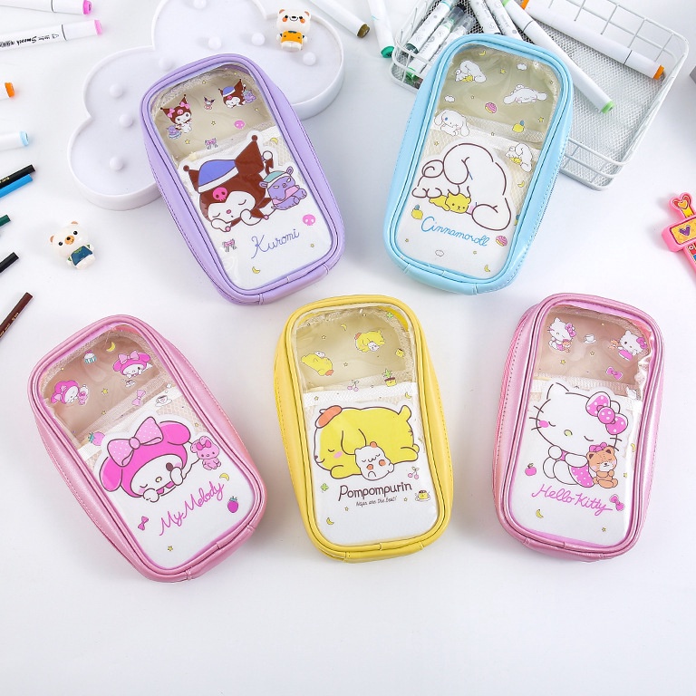 

Terupdate.. TERBARU TEMPAT PENSIL SANRIO PVC 3 SEKAT / PENCIL CASE SANRIO PPREMIUM TEMPAT PENSIL KUOMI MELODY CINNAMOROLL 60