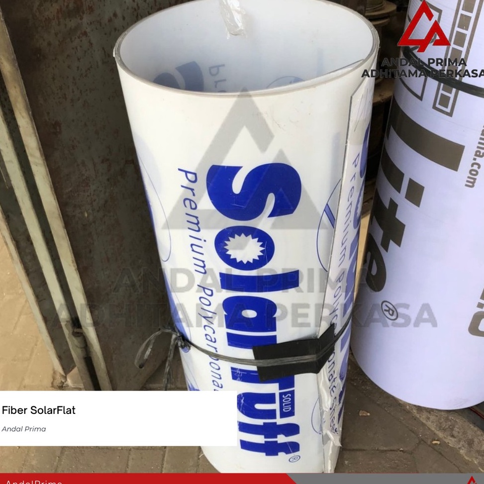 REKOMENDASI. SolarFlat 3.00mm - Atap Fiber SolarTuff Solid - Solar Flat - Via JTR