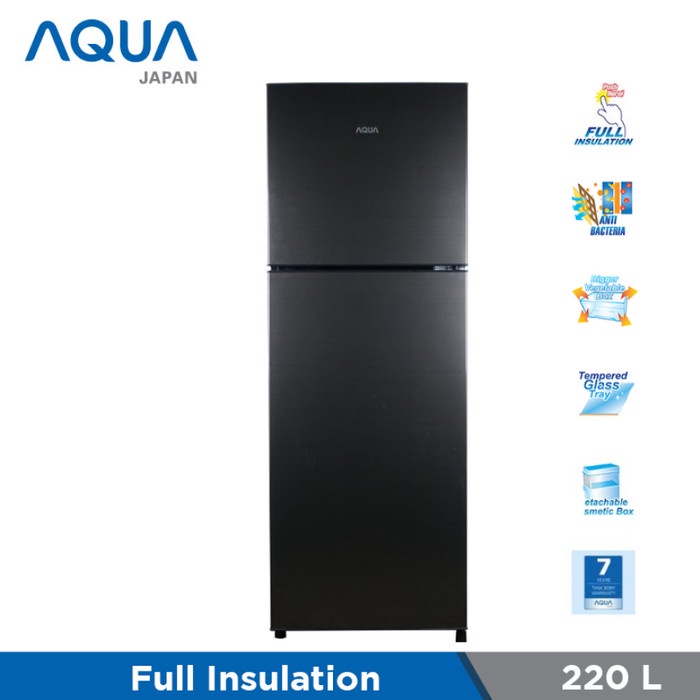 KULKAS AQUA 2PINTU - AQR 270DS