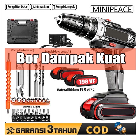Olla 68Vf Mesin Bor Elektrik - Electric Drill Set - Mesin Bor Tangan