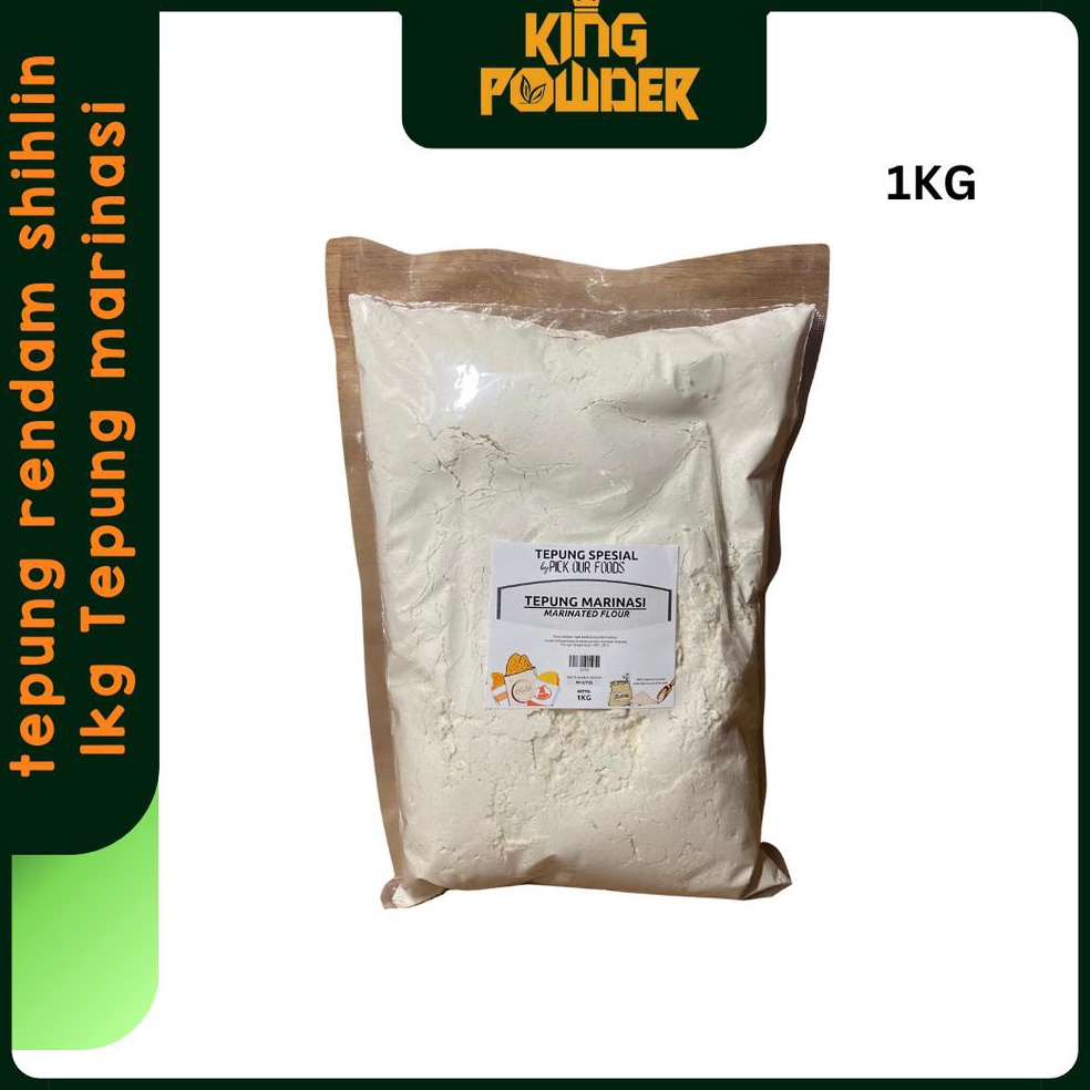 

Super Promo.. Tepung marinasi / marinated flour / tepung rendam shihlin 1kg DLB