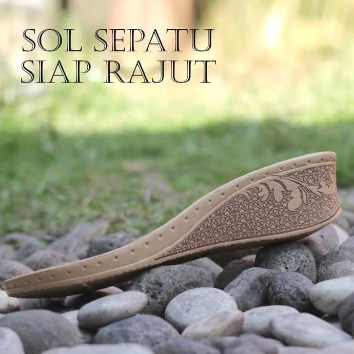 Sol Sepatu Siap Rajut 13 / sepatu rajut