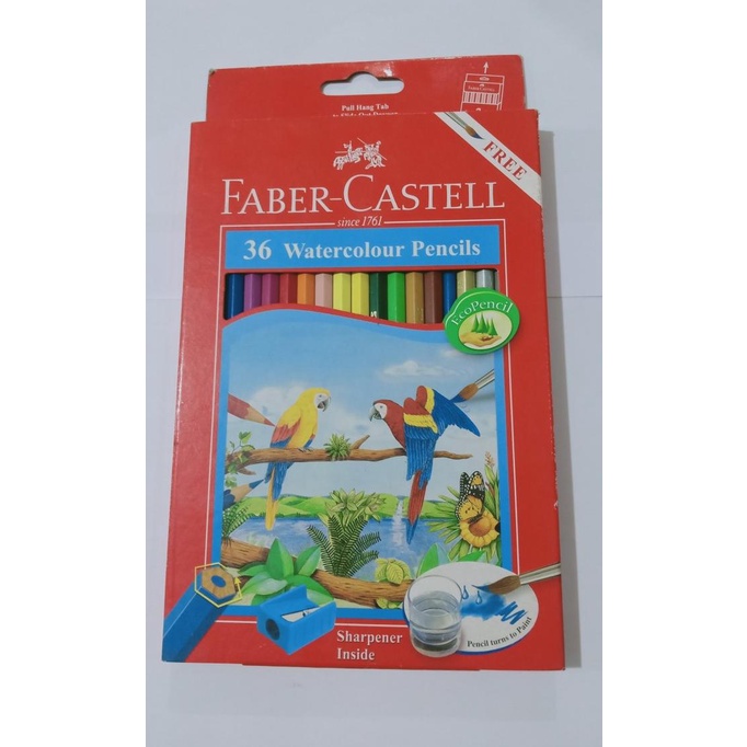 

OBRAL Pensil Warna 36 Warna Watercolour FABER CASTELL