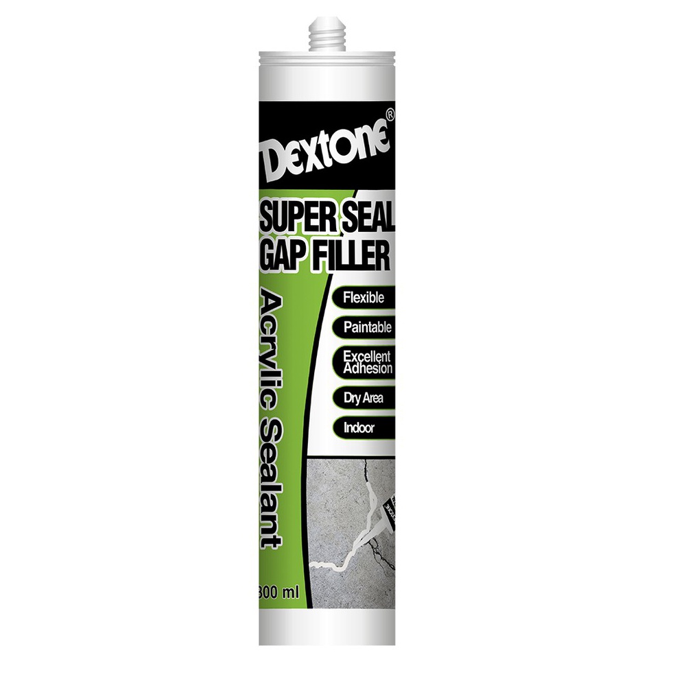 

Terlaku.. Lem Super Dextone Seal Gap Filler / Acrylic Sealant 09N