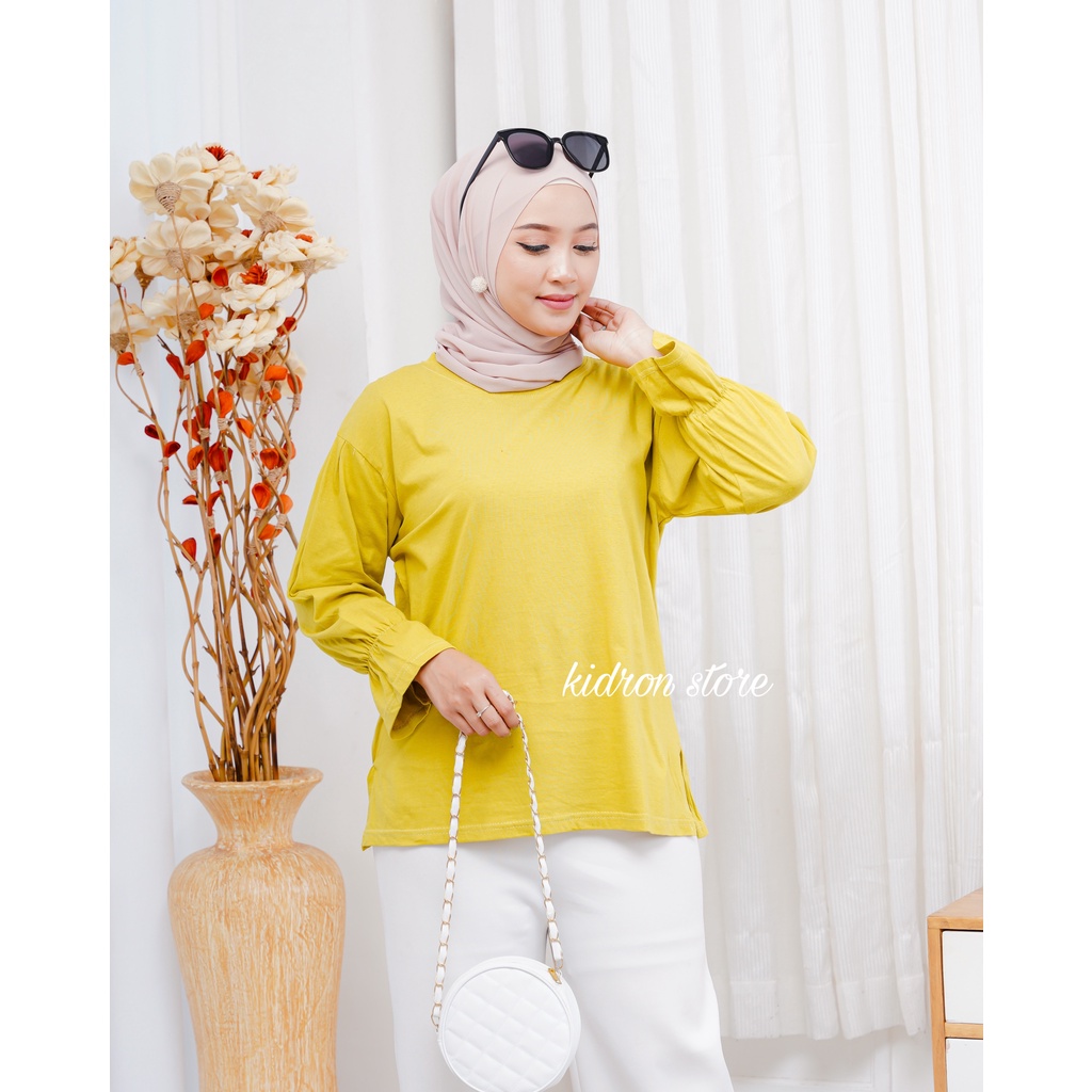 ALIKA PUFFY TOP BLOUSE WANITA ATASAN