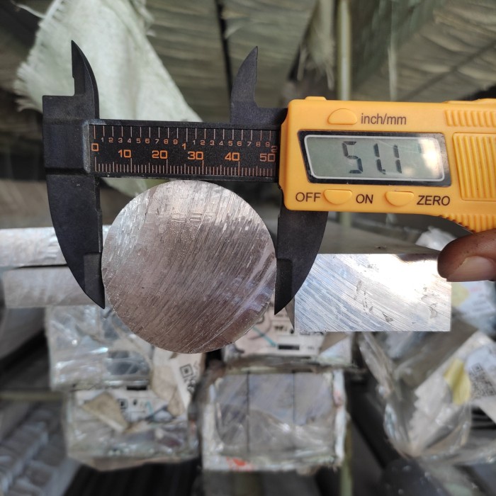 AS DURAL ALUMINIUM DIAMETER 50MM / 2 INCH ALUMUNIUM PEJAL