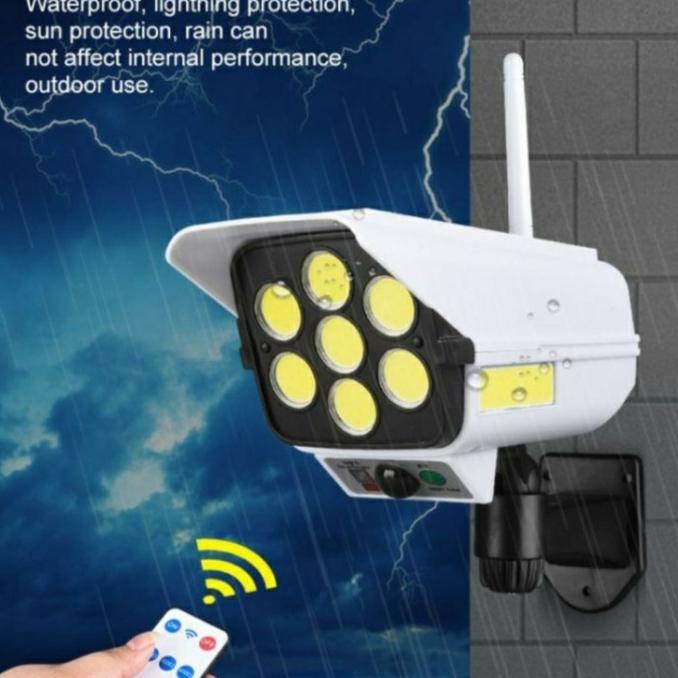 >*>*>*>*] Lampu Taman Tenaga Surya Matahari LED 77 Plus Remot Hemat Energi