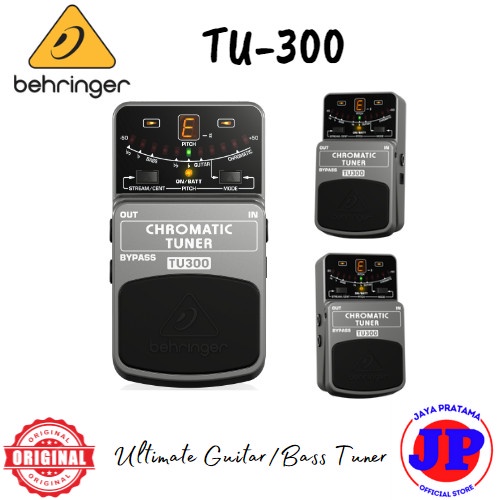 BEST QUALITY Behringer TU300 Chromatic Tuner Ultimate Guitar Bass Tuner TU-300