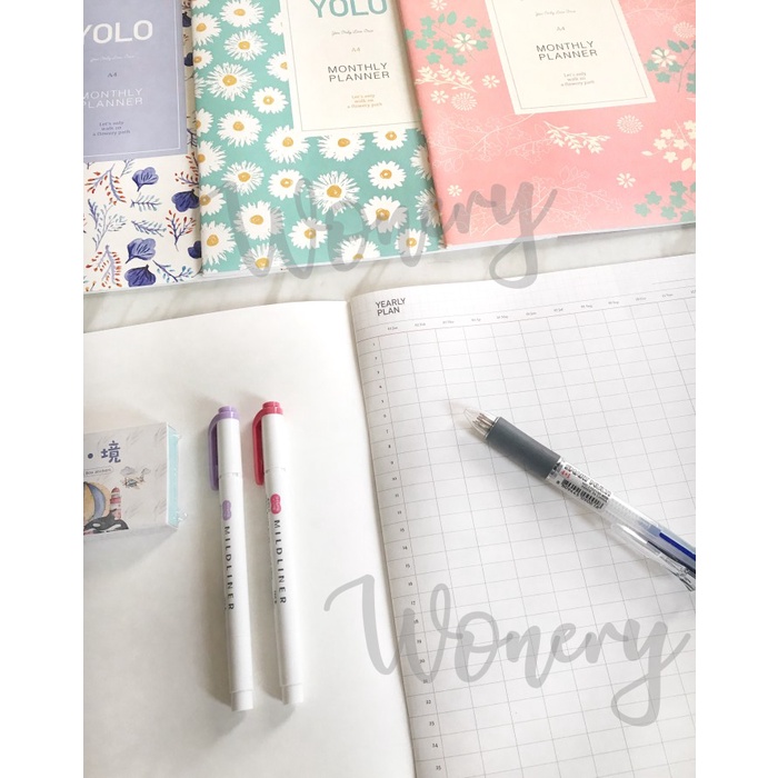 

Bestseller Buku Agenda Monthly Planner A4