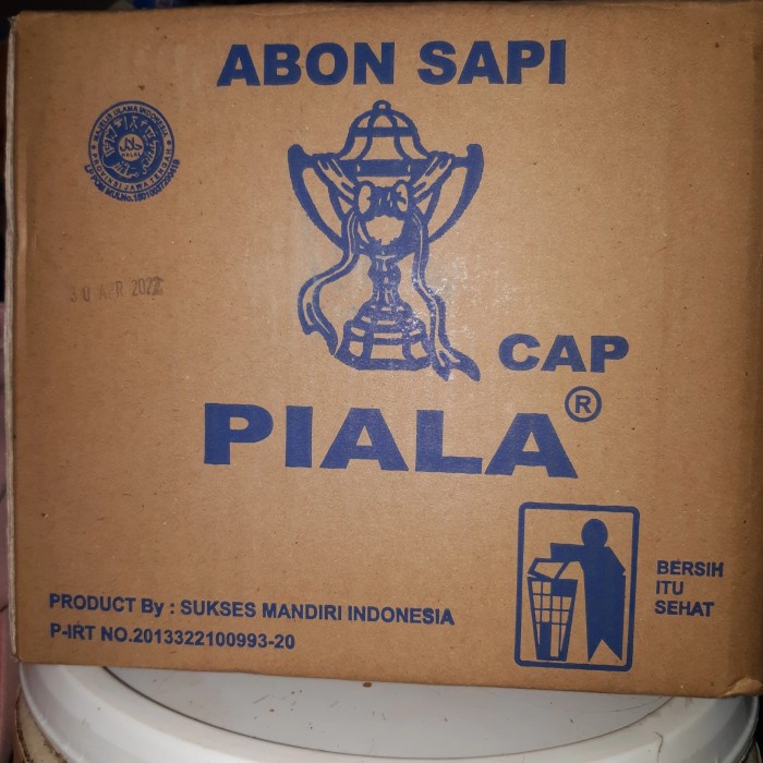 

Abon Sapi Merk "Piala" Kemasan 1Kg