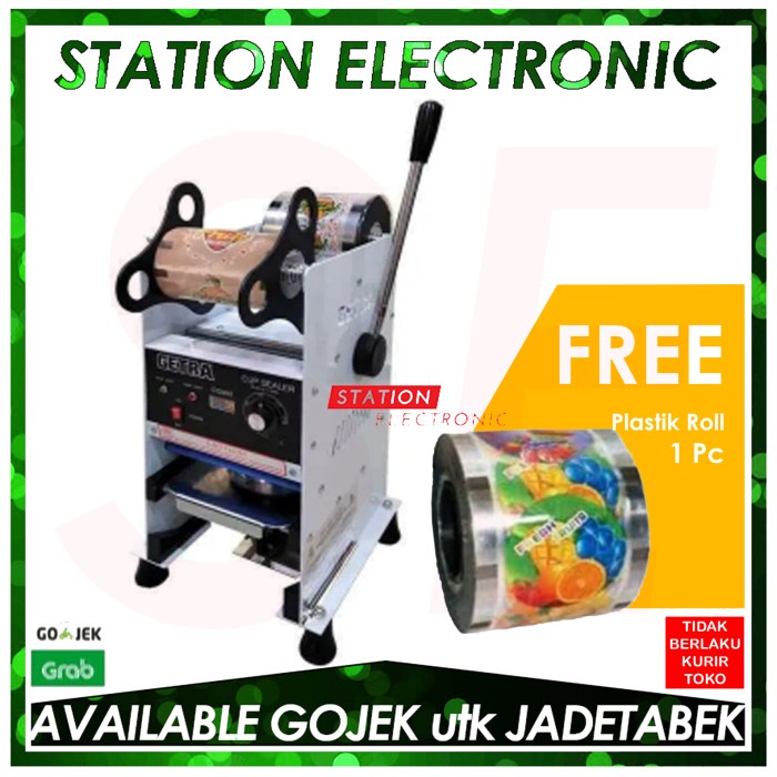 Getra Et-D8S Manual Cup Sealer With Counter