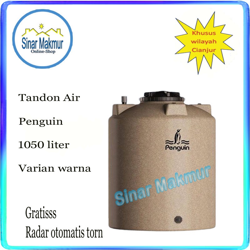 Torn Toren Tandon Tangki Air 1000 Liter (PENGUIN)