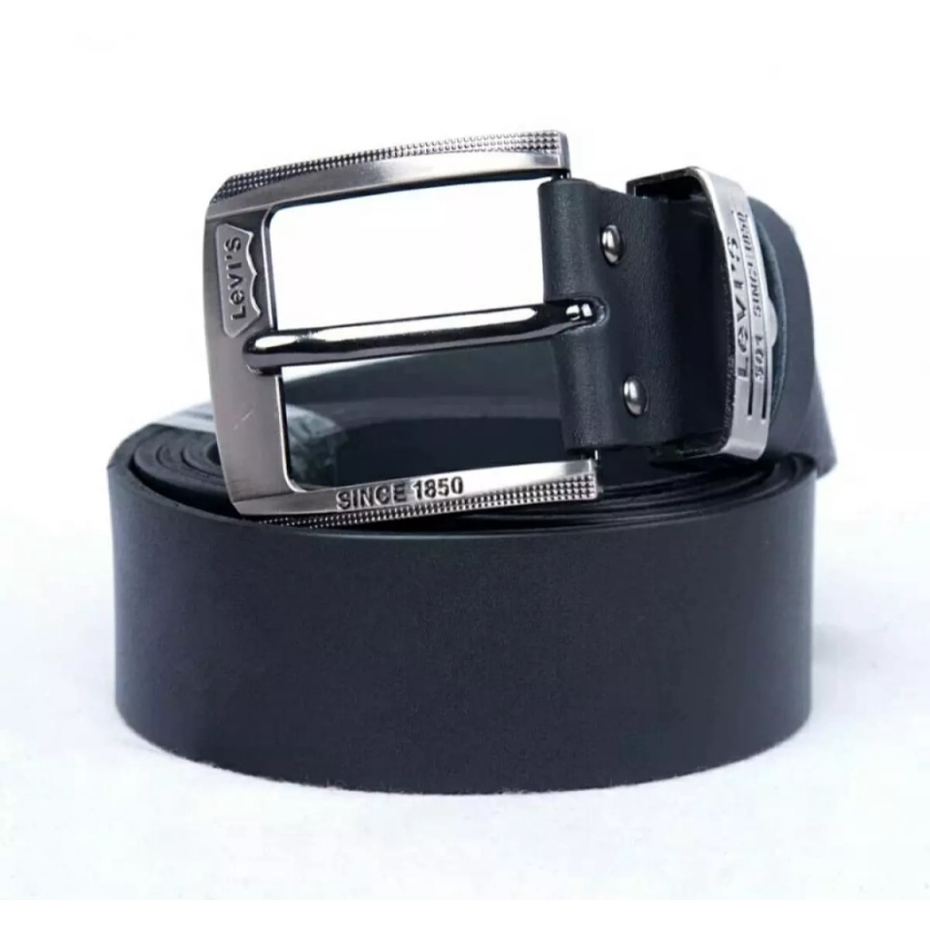 CUCI GUDANG READY GESPER KULIT PRIA,IKAT PINGGANG COWOK KULIT SELAPIS LEVIS