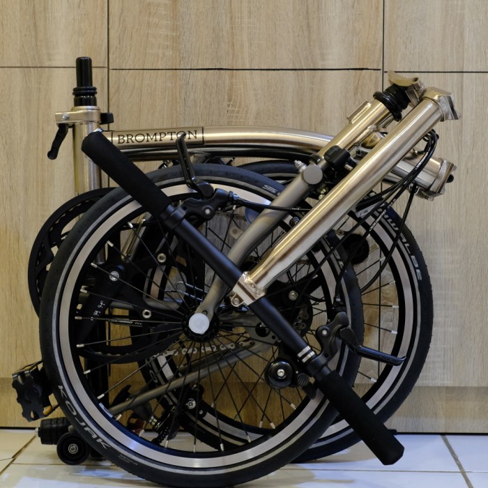 Sepeda Brompton S2Lx Nickel Titanium (Niti) 2016