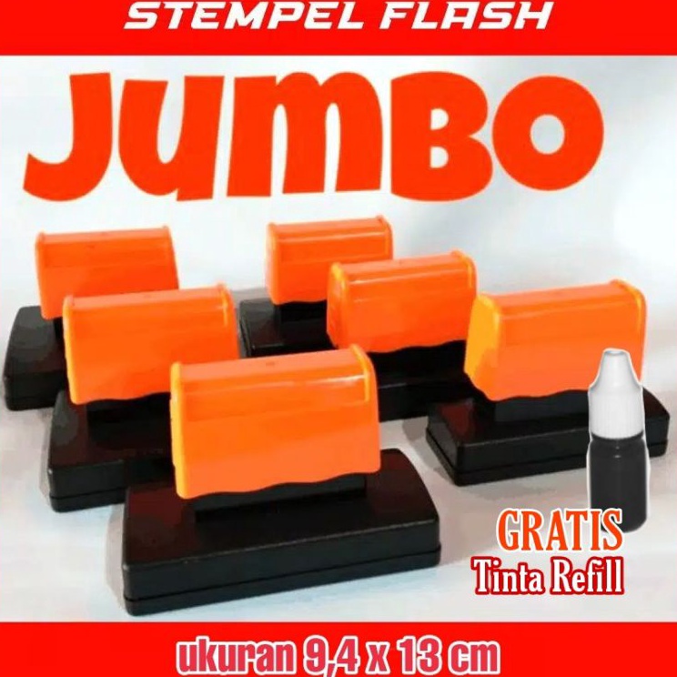 

❅Super Promo 0RAJQ Stempel Flash Custom Ukuran Jumbo Stampel Besar Kardus Packing label branding nama logo box kemasan 050 ❂Promo