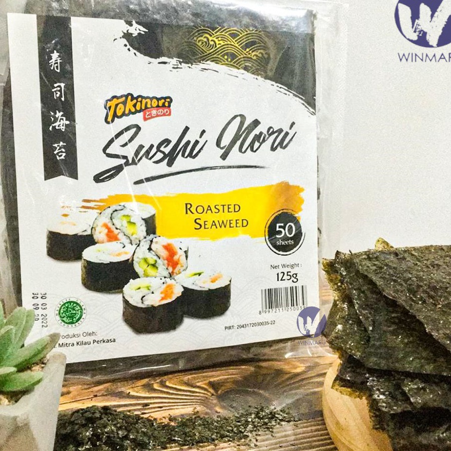 

➫Murah Banget➴ Y80SQ Tokinori Sushi Nori Seaweed Rumput Laut 50 sheets/lembar J58 Jual