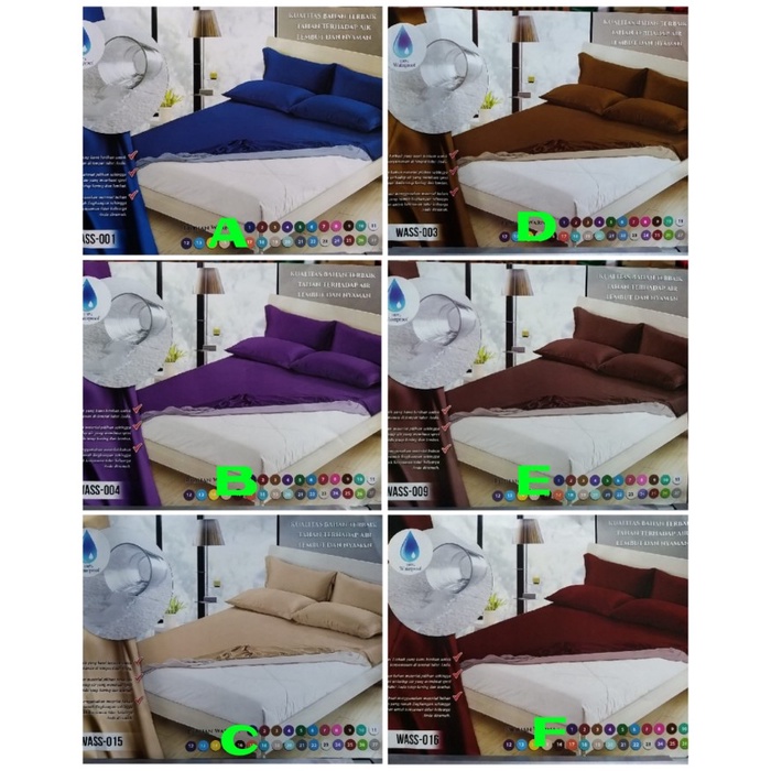 DISKON SPESIAL SEPREI WATERPROOF SEPREI TAHAN AIR ANTI OMPOL TERMURAH