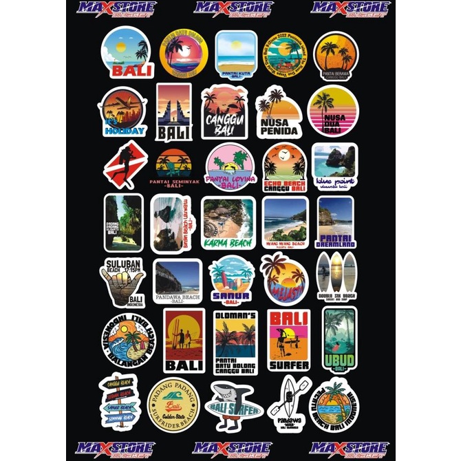 Terbaru Sticker Indonesia / Travel Bag / Koper Rimowa / Luggage Cover