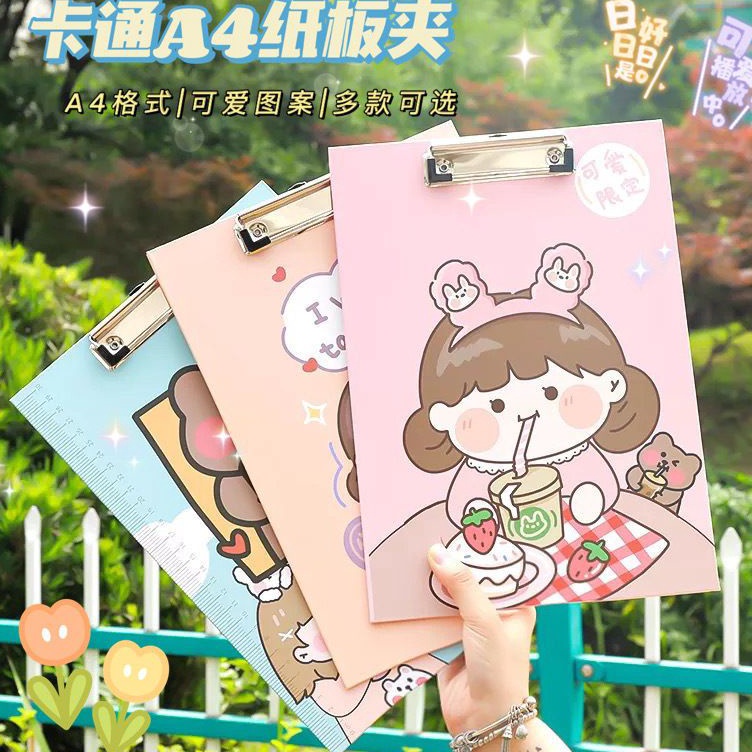 

Ready FMCRQ COD-Papan tulis kartun A4 dengan klip / klip karton H52 ➟Buruan Beli