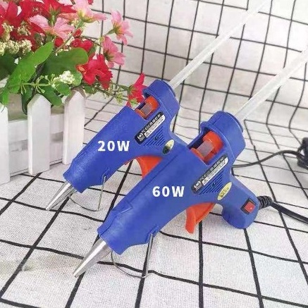 

↔Best Product 87TQQ Glue Gun Lem Tembak On-Off 20W 60w - Glue gun R76 Terkini