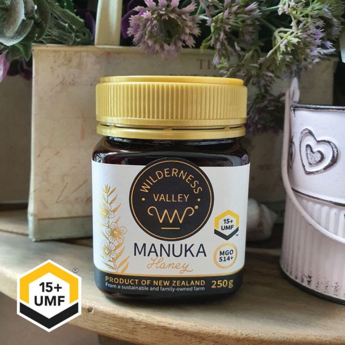 

Wilderness Valley Zealand Manuka Honey Umf 15+, Mgo 539, 250G