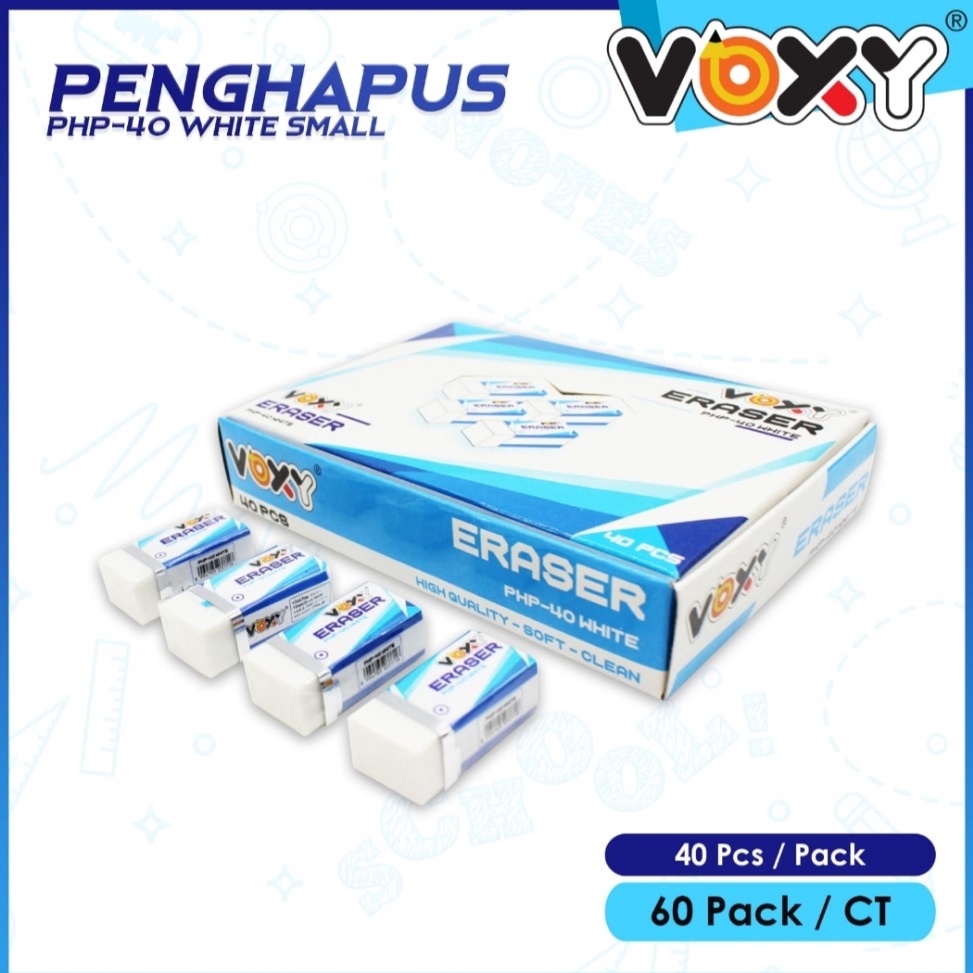 

↓Laris➳ TDDO0 1 Pack 40 pcs Penghapus Pensil Mikimoto / Voxy N72 ➵Model Terkini