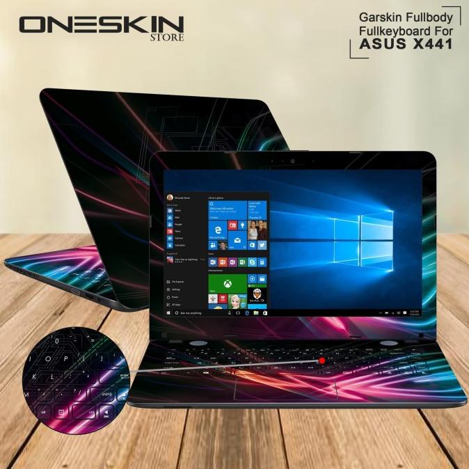 Garskin Laptop Cover Laptop Asus X441MA X441MB X441NA X441NC Fullbody