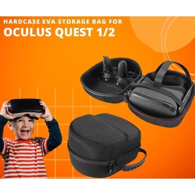 EVA Hard Case Storage for Oculus Quest - Tas Penyimpanan Oculus Quest