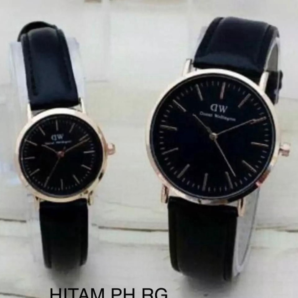 ☈Harga Murah✼➜ 8AIRV WBS JAM TANGAN COUPLE FREE BATERAI ✅COD KULIT IMPORT GROSIR MURAH PREMIUM PRIA 