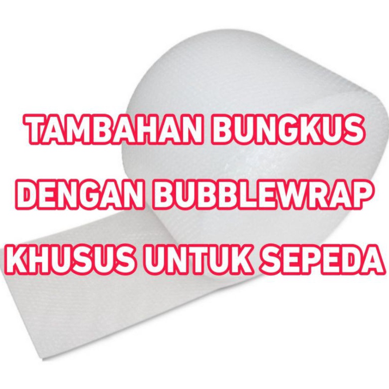

COD Packing Bubblewrap Tambahan Untuk Sepeda 55