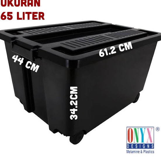 ￣ LC Box container Hitam Onyx 65 liter box onyx 45 liter conatiner box 35 liter ⋆ ✄
