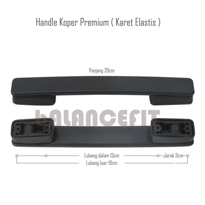 New Handle Koper Premium | Gagang Koper Premium | Strap Koper Bahan Karet