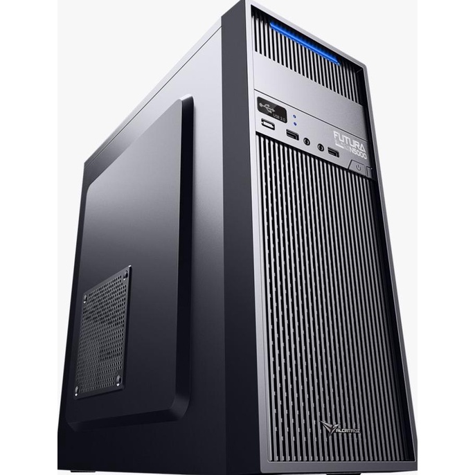 Casing Alcatroz Futura Black PRO USB 3.0 + Psu 450W - Powerlogic
