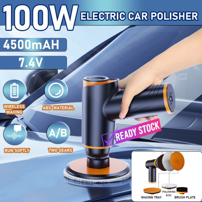 Mesin Poles Mobil Cordless / Polisher Mobil Cordless