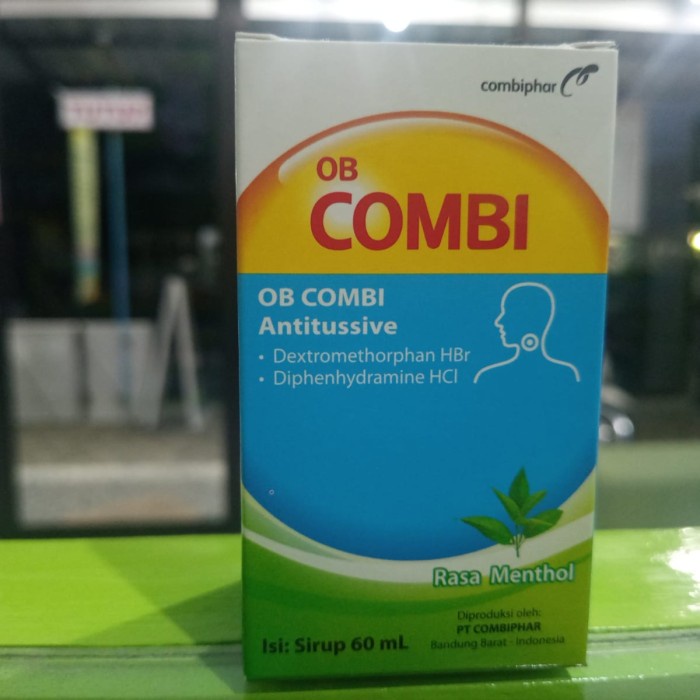 Obat Batuk Kering OB Combi Antitussive 60 ml