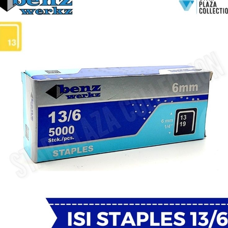 

Terbaru NV68O Isi Staples Manual / Staples Tembak Guntacker Merek RAPID RAPIDE / BENZ WERKZ Original Uk. 13/6mm (6mm) - untuk Pengerjaan Jok Motor, Jok Mobil, Sofa, Funiture, Kayu 037 Super Promo