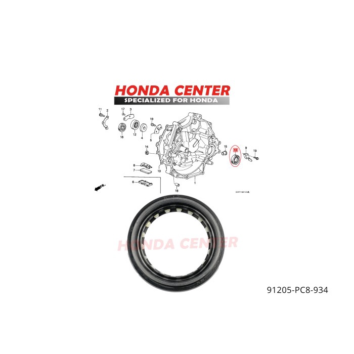 SEAL AS RODA CV JOINT AS KOPEL DALAM KIRI ACCORD EXECUTIVE 85 86 87 88 Realtes Shop Id