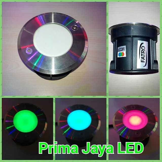 Lampu Lantai RGB Model Tanam