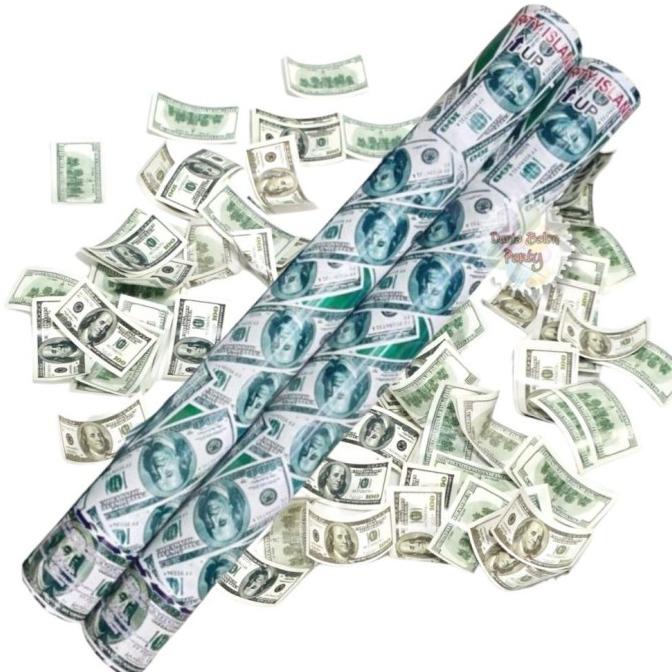 ~~~~~] Party Popper Dollar / Confetti 50cm Dollar