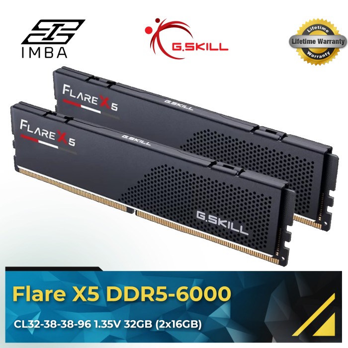 G.Skill Flare X5 32GB (16x2GB) DDR5 6000MHz [RAM]
