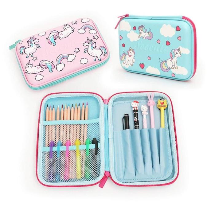 

Kotak Tempat Pensil Anak Unicorn Tebal Import Hard Case Pencil Case