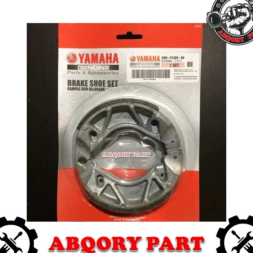 Ⓜ Abqory part______Kampas Rem Belakang (Tromol) Mio, Nouvo, Fino, X-Ride Freego Jupiter MX lama 5MX 
