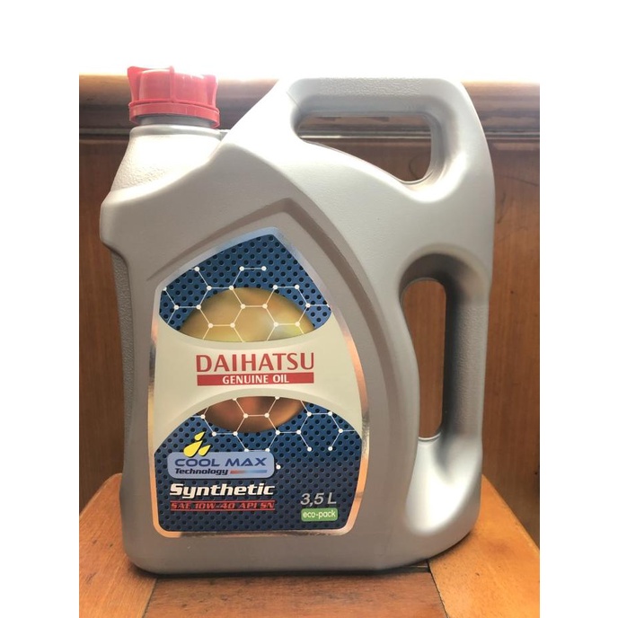 +%+%+%] oli mesin mobil daihatsu astra genuine Sae 10/40 kemasan 3.5 liter
