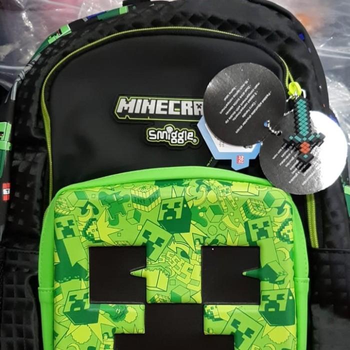 Smiggle Minecraft Collection Set - Tas Ransel Anak