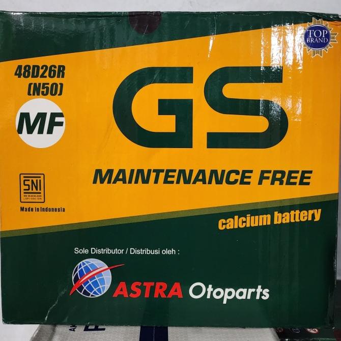 ------] aki gs mf n50 50amper 48D26R