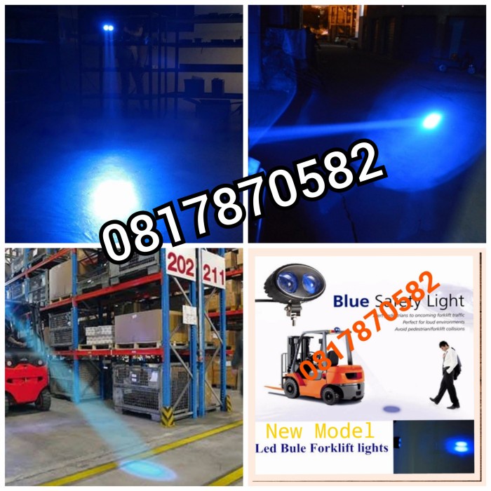 Terlaris Safety Blue Lamp Forklift